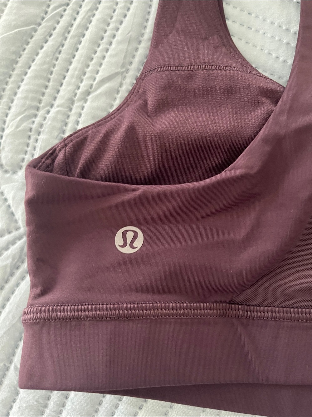 lululemon athletica Plum Racerback Sports Bra - Picture 2 of 5
